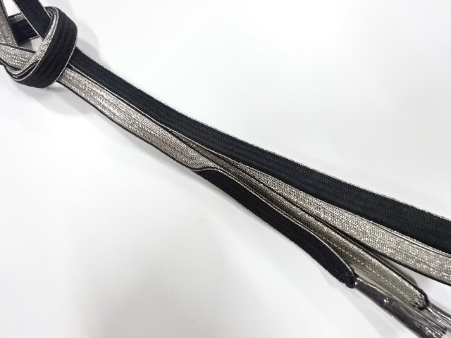 未使用品　正絹　手組帯締め